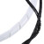 金固牢 PE塑料保护套 缠绕管电线线束保护带绕线管 4MM 20米(白色) KZS-1049