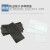 埠帝电焊玻璃镜片焊工面罩透明白玻璃加厚防护8号黑玻璃氩弧焊帽 小黑玻璃7号110x50mm50片装