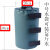 帐篷固定水袋黑色加重广告牌压重支架防风防倒配重沙袋注水底座 经典黑