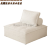 云梦间生态豆腐块懒人沙发沙发小户型方块组合公寓卧室出 羊羔绒白色 72x72cm