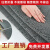 防滑垫大面积塑料pvc地毯户外浴室镂空防水网格s厨房室外地垫 灰色4.5mm厚普通款 0.9米*0.6米亏本走量