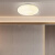 松伟甜蜜曲奇奶油风卧室客厅书房LED吸顶灯 XD-45cm圆(适用8~10㎡)