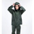 定制分体军绿雨衣橄榄绿户外抢险救援保安制式徒步雨衣FZB 橄绿分体套装有口袋 M