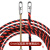 电工穿线神器拉线专用引线器穿线器串线绳钢丝暗管电线穿管器 细款滑轮头5米 4mm