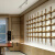 新款靠墙多格置物架 茶室背景墙茶架创意实木置物架墙上多宝格茶 规格高1.1X长1.5 格宽20格高23