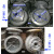 定制适用WQ污水泥桨电动潜水泵涡壳泵头底脚叶轮外壳加厚水泵配件 WQ排污泵头1.5