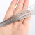 金佩奇 304不锈钢丝 光亮弹簧钢丝 单股绑扎铁丝线 3.5mm中硬丝(约13米/1公斤) 捆扎软钢丝硬铁丝