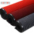 Karyon PVC双条纹地毯 酒店大门口迎宾防滑垫吸水脚垫楼梯走廊餐厅地垫商用塑料 酒红条纹0.9米宽15米长