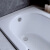 TOTO嵌入式浴缸FBY1530/1720NP家用浴室成人加深防滑铸铁浴缸(08-A) 无扶手嵌入式铸铁浴缸【裸浴缸】 1.5m