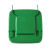 定制环卫塑料垃圾桶配件100升加厚盖子小区物业120L垃圾箱盖子配插销 100L/120L 绿色盖子配插销