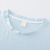 无就（WUJIU）纯1棉女睡衣上衣单件夏季睡衣女棉短袖薄款单件上衣圆领纯色宽松 6501浅蓝-女 160(M)