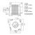 110直流无刷电机BLDC大功率霍尔3000转220V1500W/2/3000W马达调速 2000W3000转无刷电机+控制器