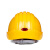 洁适比9010工地领导监理建筑工程透气ABS头盔男 红色