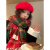 以欧（YIOU）红色新年围巾圣诞女冬季韩版格子百搭保暖感潮新年礼物氛围感A53 圣诞红 F