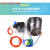 输气供气式防毒面具 6800全面罩/喷漆专用/甲醛多功能/防尘/定制 DDE-B3/6800套件