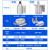 木工机械雕刻机自动上下料开料机飞机定位气缸QGY40302535 新版定位气缸40X30-25高配款