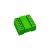 2EDGRK-2.54MM插拔式绿色微型接线端子15EDGKP空中对插式公母整套 9P整套