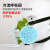 杭州蓝天生力301-XK型自吸式防尘口罩面罩防颗粒物面具可配滤纸 唐丰301防尘口罩(袋装-10个)