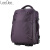 丽地LEEDEE大容量高初中学生拉杆书包双肩背包男女高颜值行李箱旅行包 深紫 19英寸