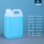 康迪普 HDPE提手方桶 3L耐酸碱密封化工桶塑料容器桶小方桶 半透明