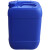 加厚方形塑料桶5/10/20/25KG公斤升L实验室废液收集桶化工 20LB堆码桶蓝色