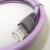 总线伺服工业以太网线EtherCAT6并联PC运动控制通讯电缆 紫色标准柔性固定安装 S6-L-T04 0.2m