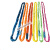 适用国标工业柔性吊装带双扣环形起重吊带圆形吊车吊树吊绳3/5/10 3吨4米
