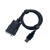 倍思 Atos串行电缆 E-A-PS_USB/DB9 黑色