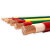 珠江电缆 ZC-BVV-6mm²-450/750V 阻燃铜芯绝缘电线 红色 100米/卷