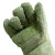 久瑞 JSH45 工业级铸造冶炼电焊耐高温防烫手套 500度耐高温军绿 