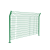 复盛博雅 防护网片 铁丝网围栏 封闭网 加密网 双边丝护栏    套 1.8米*3米（含柱）