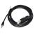 USB转2.5MM音频头 MFC流量计连PC RS485串口通讯线 黑色USB外壳 5m