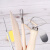 陶艺工具拉坯8件套陶泥粘土泥塑雕刻工具手工工具材料包套装 双头扁丝刮刀6件套