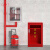 威陆 消防柜 微型消防站应急柜工具柜 器材柜展示柜 长500X高800X厚250mm 空箱