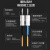 海奈 电信级光纤跳线 FC-SC（UPC）OM1/OM2千兆多模单芯跳纤光纤线 收发器尾纤 1米