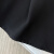 范哲茵高级感法式气质小黑裙半高圆领A字裙女夏季赫本风时尚洋气连衣裙 黑色 XL