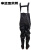 米兰亚贝耳XTS660033连体雨鞋裤 PVC材质性别通用均码 黑色 件