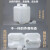 化工堆码桶emo6L香精桶塑料桶5升级油桶家用方罐10L密封避光 10L白色可堆码高身方扁罐