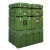 万迪诺滚塑箱 中型应急救援装备箱 野战精密器材储运箱 给养物资空投箱 800*600*600mm