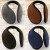 LISM定制加厚加绒耳罩男女通用护耳朵套冬季保暖护耳套耳包耳暖耳捂子 黑色+咖啡+黑色+藏青色4个装 加