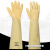 三蝶加长加厚橡胶工业化学厂实验室防水耐磨胶男劳保耐酸碱乳手套 A型（薄款）*50cm