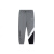 李宁（LI-NING）时尚系列 Logo印花撞色宽松束脚针织运动裤 男款 黑色 M