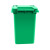 天枢30L垃圾桶带盖大容量大号塑料无轮回收分类商用户外室外办公室绿色(厨余垃圾)标准款无轮