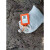 土壤普查外业采样袋专用标签板吊牌标签粘贴板版PVC方牌红黄绿蓝 100个红色