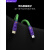 GeekCable极鲨手工制作适用于苹果手机27W充电数据线iPhone8-14硅胶柔软PD快充 红五金+黄 1m
