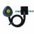 XMSJ山头林村适用电焊工  口罩后置滤盒防尘防烟带管子的导管后背式电 蓝色1500升级版
