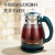 美菱煮茶器家用多功能黑茶蒸汽煮茶壶小型电热水壶全自动玻璃保温 绿色升级款+6杯+除垢剂茶刀