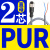 M12防水连接器航空插头带线4P5P8P12P传感器公母对接屏蔽PUR线缆 M12-2芯 直母头配2米PUR线