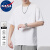 NASADKGM短袖t恤男夏季薄款圆领透气简约百搭舒适纯色打底衫上衣 1999豆绿色 XL（115斤-130斤）