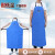 耐低温防液氮围裙LNG加气站冷冻围裙加厚防寒防冻围裙防护衣 蓝色液氮围裙（9565cm左右）